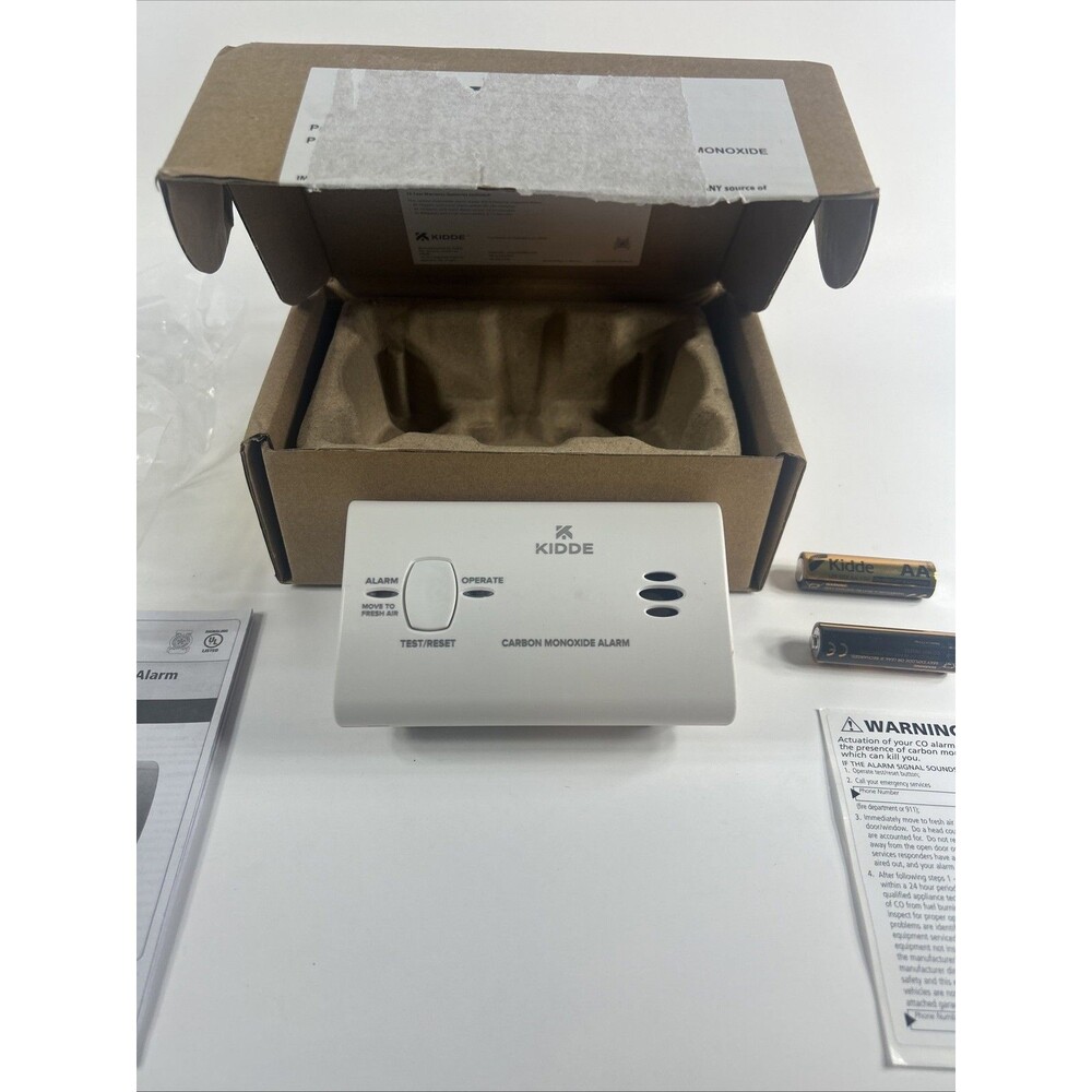 Kidde Lithium Battery Power Carbon Monoxide Alarm KN-COB-LP3
